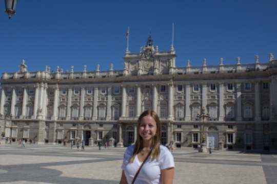 I loved visiting the royal palace!
